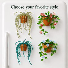 Beaded Plant Fridge Magnet – DIY Kit or Finished Piece