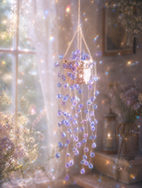 Mermaid’s Tears Beaded Plant Suncatcher DIY Kit – Purple
