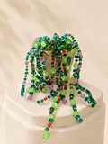 Color Pop Beaded Plant – Mixed Color Beads