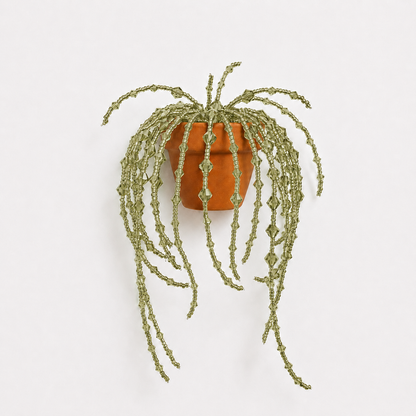 Beaded Plant Fridge Magnet – DIY Kit or Finished Piece
