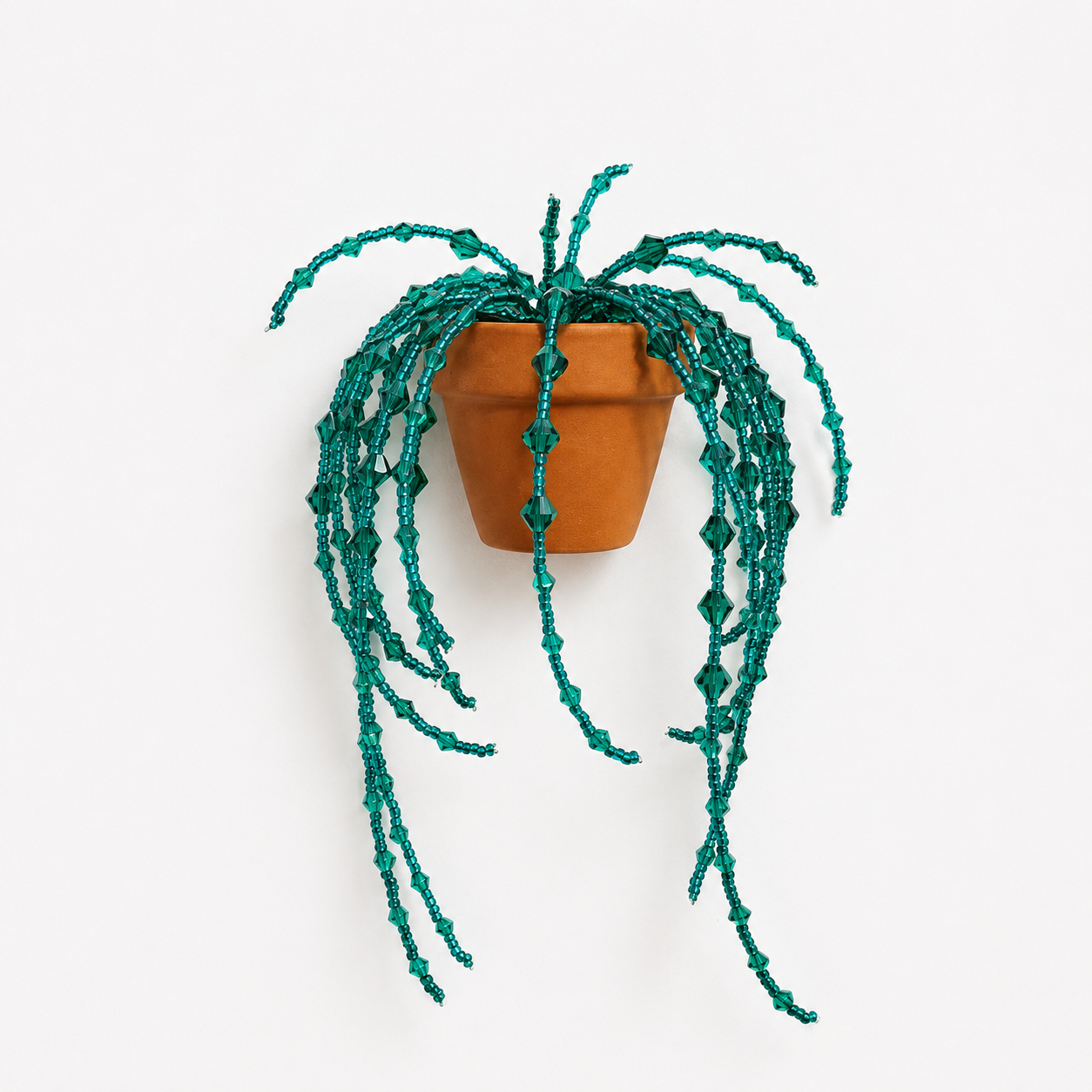 Beaded Plant Fridge Magnet – DIY Kit or Finished Piece