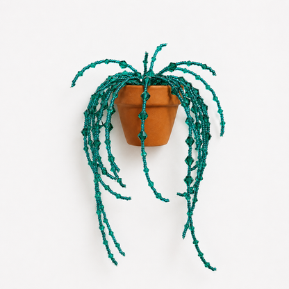 Beaded Plant Fridge Magnet – DIY Kit or Finished Piece