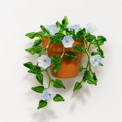 Beaded Plant Fridge Magnet – DIY Kit or Finished Piece
