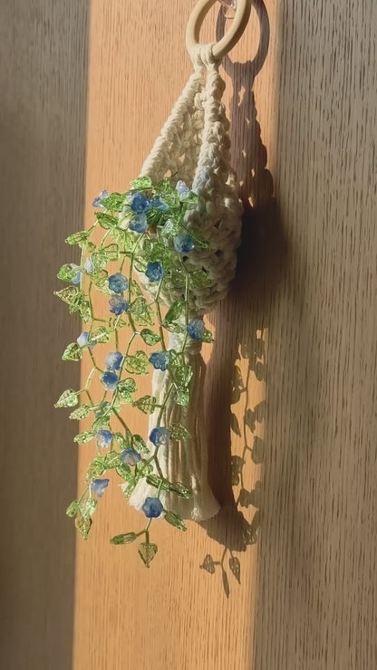 Flower vine beaded wall hanging video