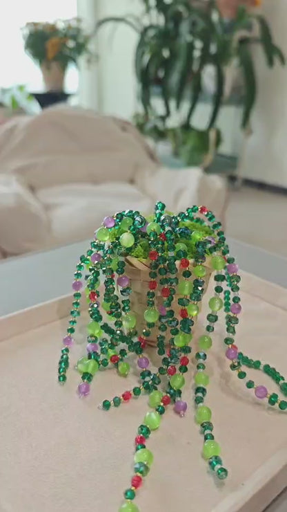 Color Pop Beaded Plant DIY Kit – Mixed Bead Style