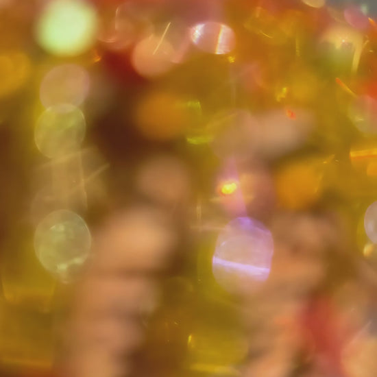 Autumn Dusk beaded hanging basket video
